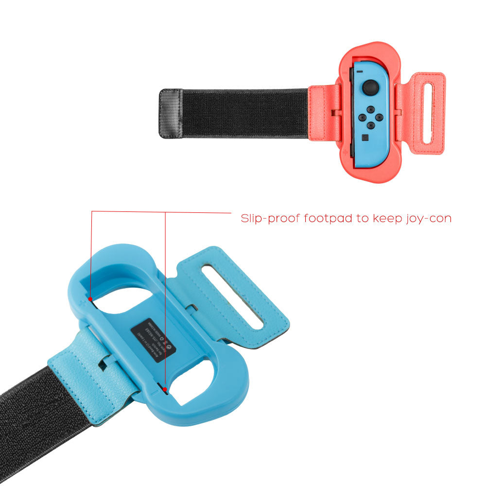 JYS 2PCS Justerbar håndledsrem til Nintendo Switch Just Dance 2020/2019 Joy-Con Controller JYS 2PCS Justerbar håndledsrem til Nintendo Switch Just Dance 2020/2019 Joy-Con Controller